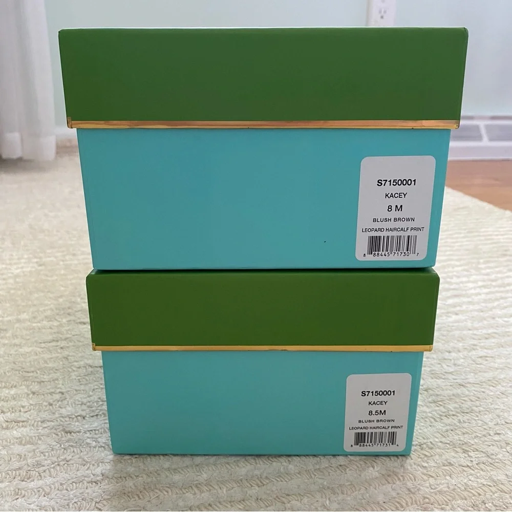 NWT Kate Spade Kacey leopard wedges